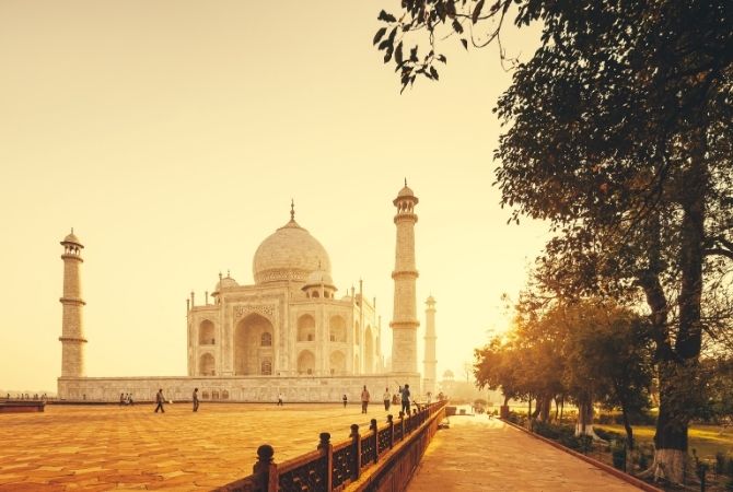 Taj Mahal in Agra