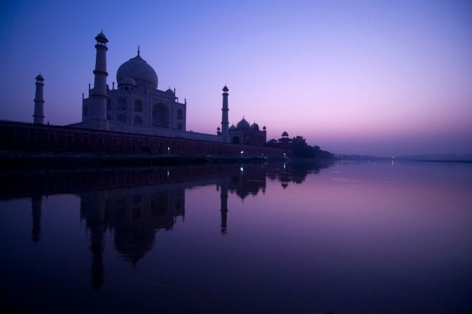 Taj Mahal Night Viewing by Moonlight