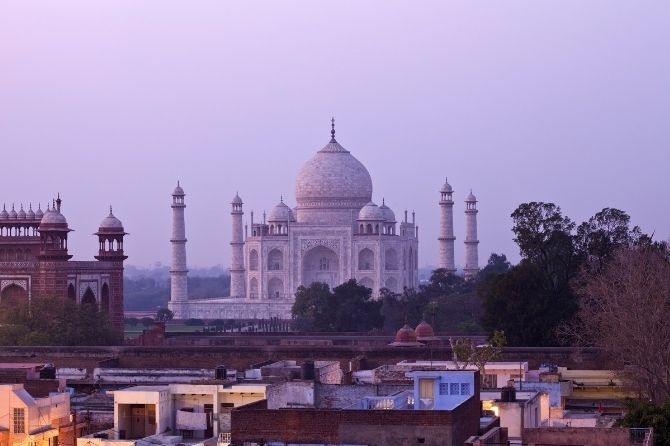 Taj Mahal Night Viewing by Moonlight